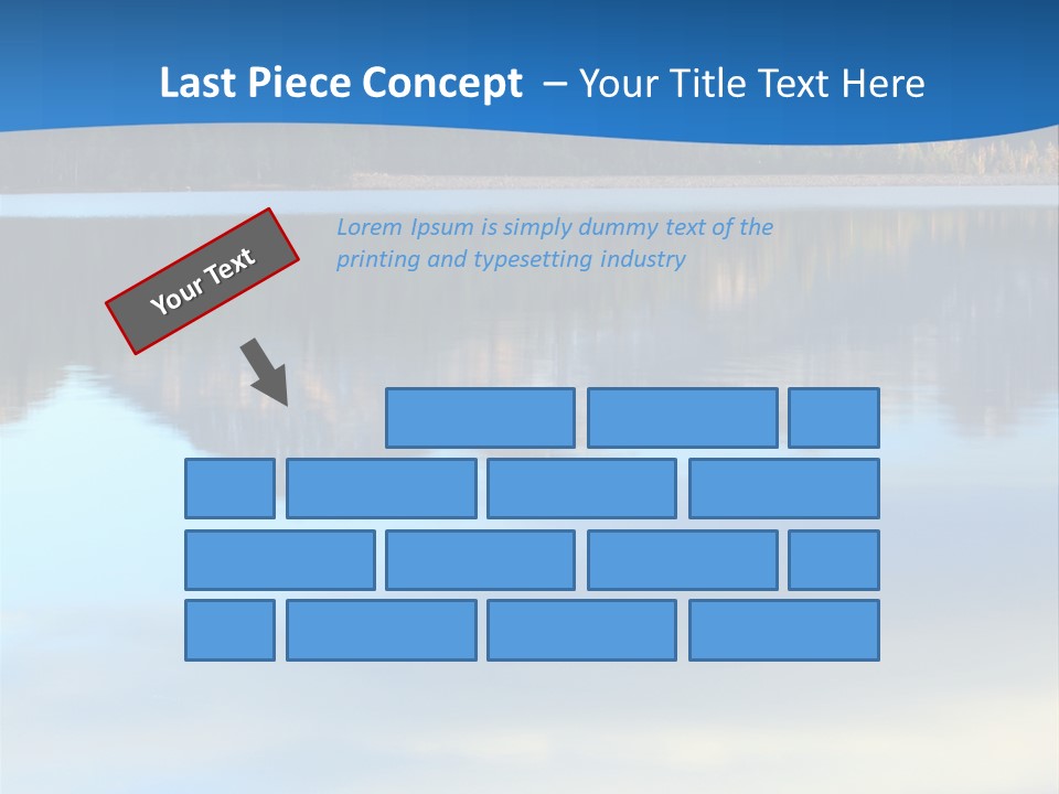 Pines Conifer Serene PowerPoint Template