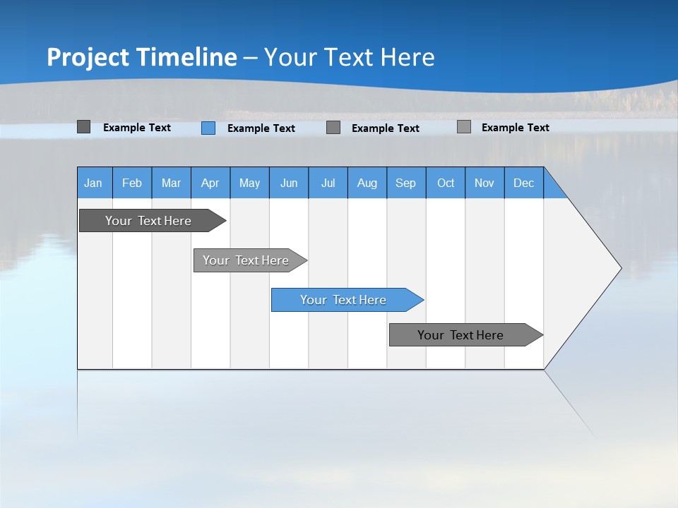 Pines Conifer Serene PowerPoint Template