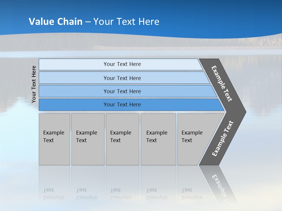 Pines Conifer Serene PowerPoint Template