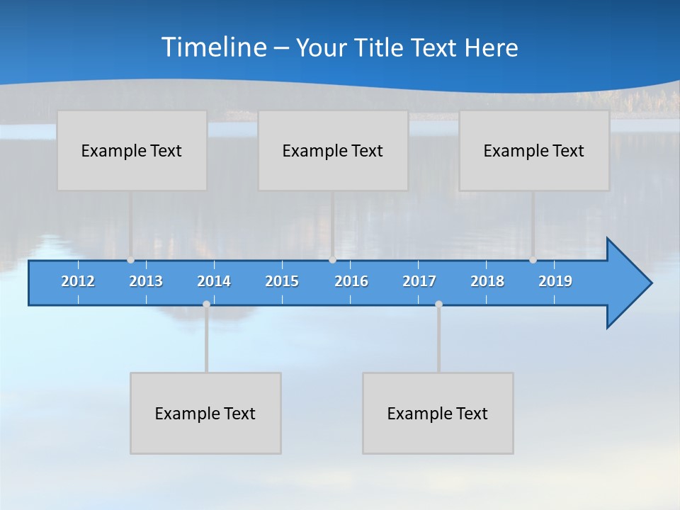 Pines Conifer Serene PowerPoint Template
