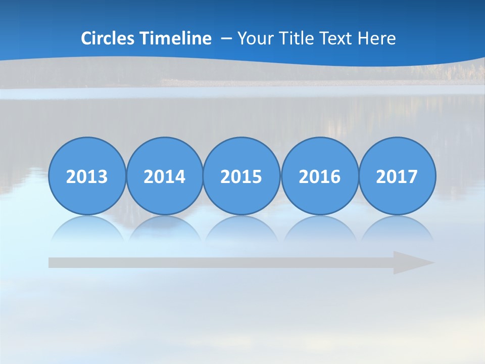Pines Conifer Serene PowerPoint Template