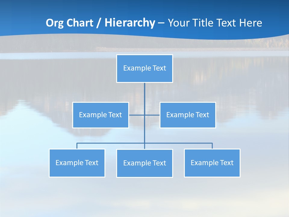 Pines Conifer Serene PowerPoint Template