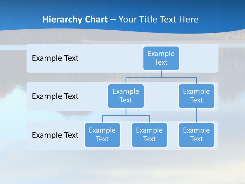 Pines Conifer Serene PowerPoint Template