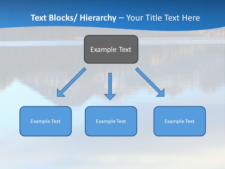 Pines Conifer Serene PowerPoint Template
