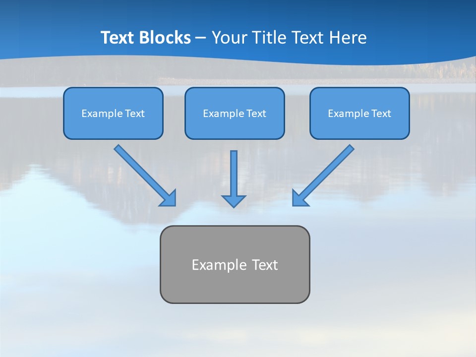 Pines Conifer Serene PowerPoint Template