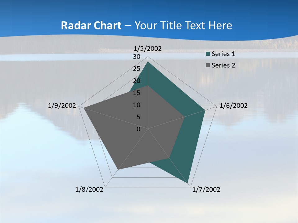 Pines Conifer Serene PowerPoint Template