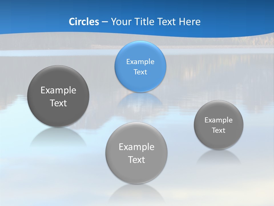 Pines Conifer Serene PowerPoint Template