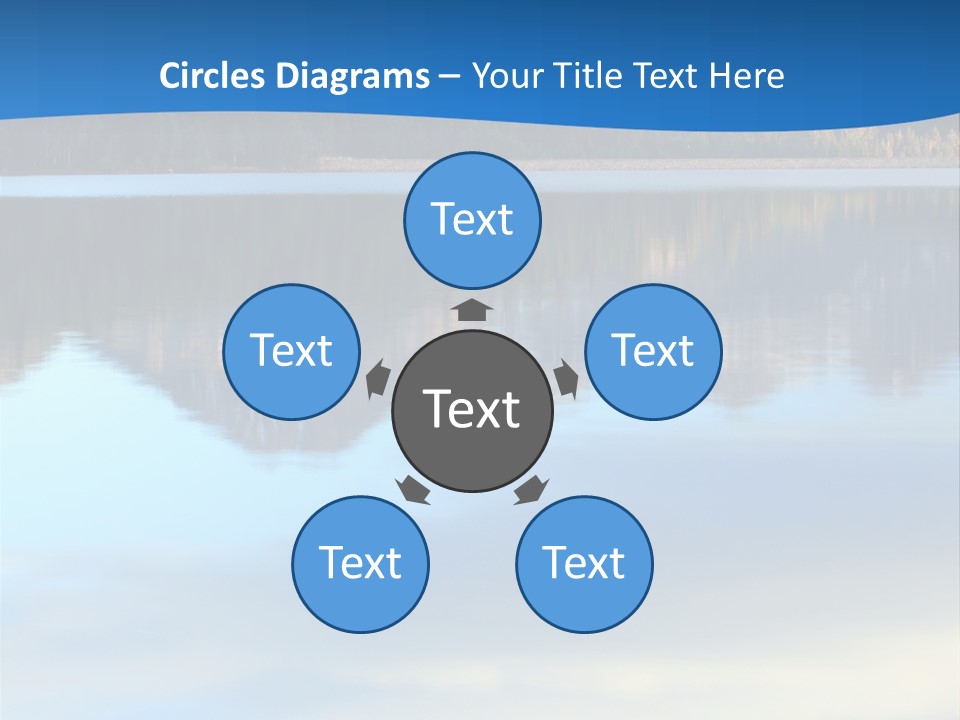 Pines Conifer Serene PowerPoint Template