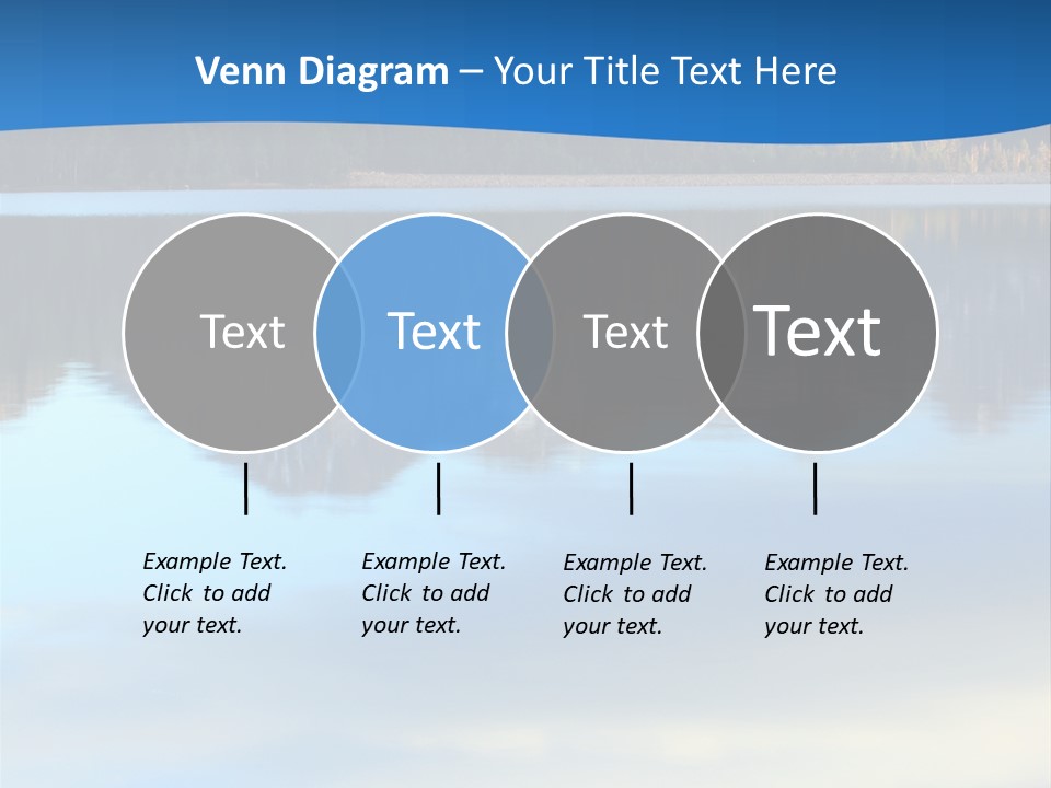 Pines Conifer Serene PowerPoint Template
