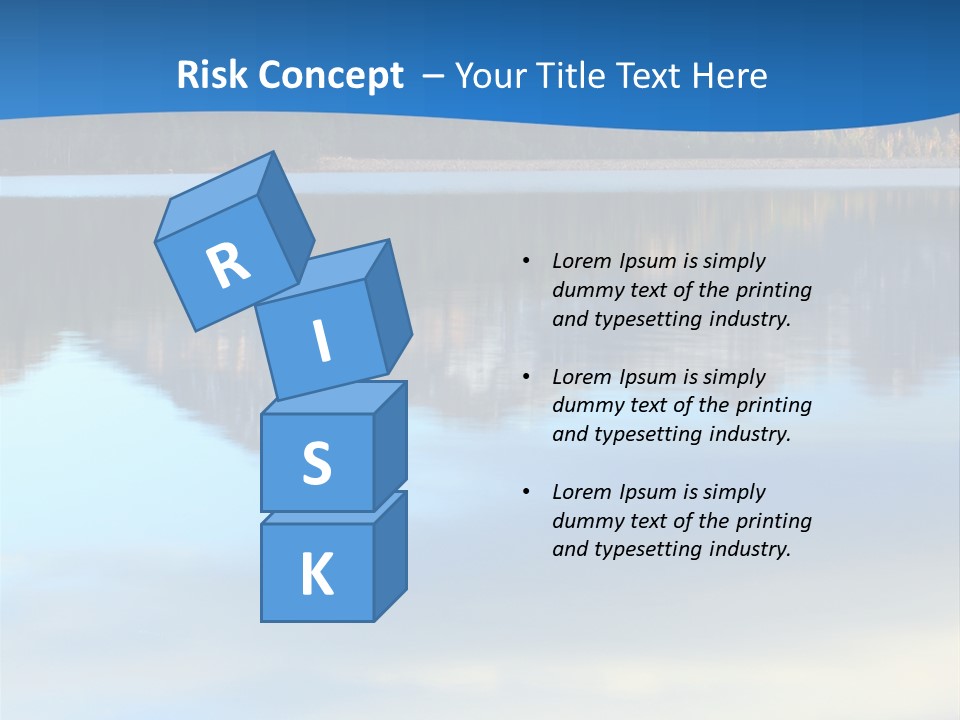 Pines Conifer Serene PowerPoint Template