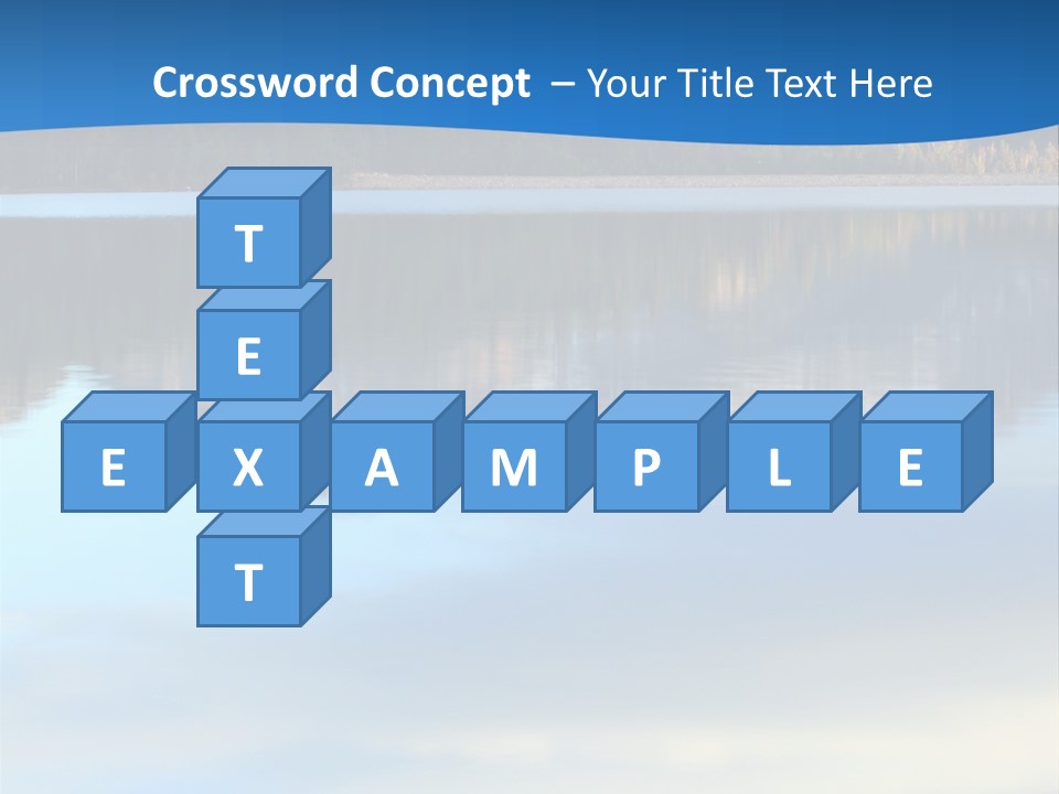 Pines Conifer Serene PowerPoint Template