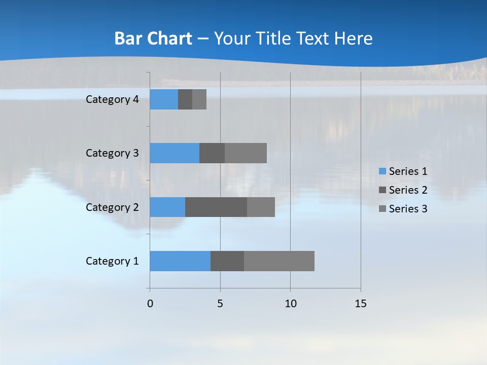 Pines Conifer Serene PowerPoint Template