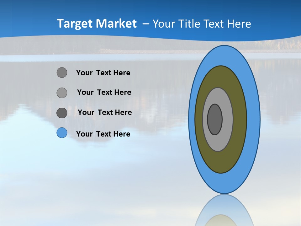 Pines Conifer Serene PowerPoint Template