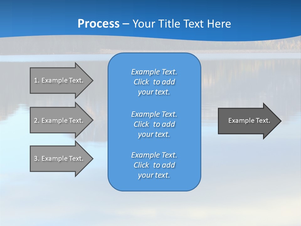 Pines Conifer Serene PowerPoint Template