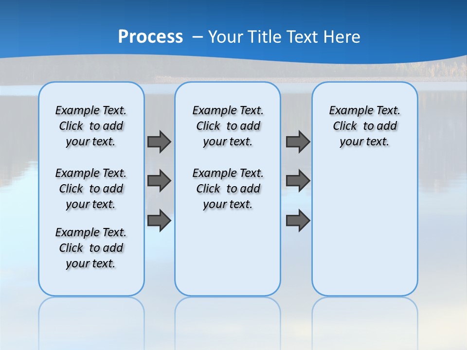 Pines Conifer Serene PowerPoint Template