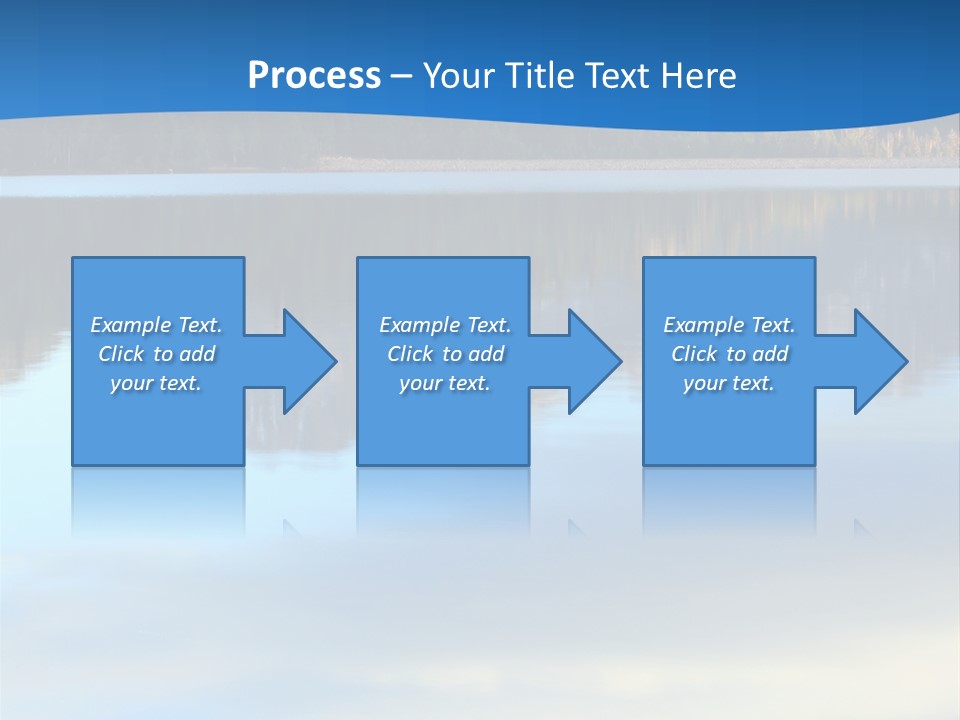 Pines Conifer Serene PowerPoint Template