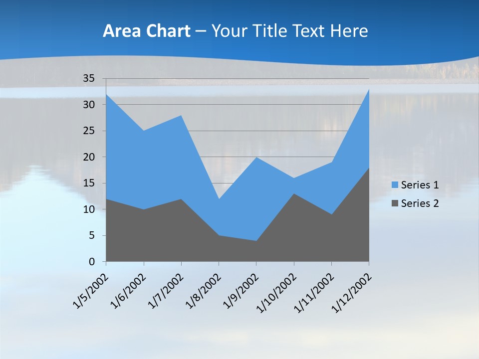 Pines Conifer Serene PowerPoint Template
