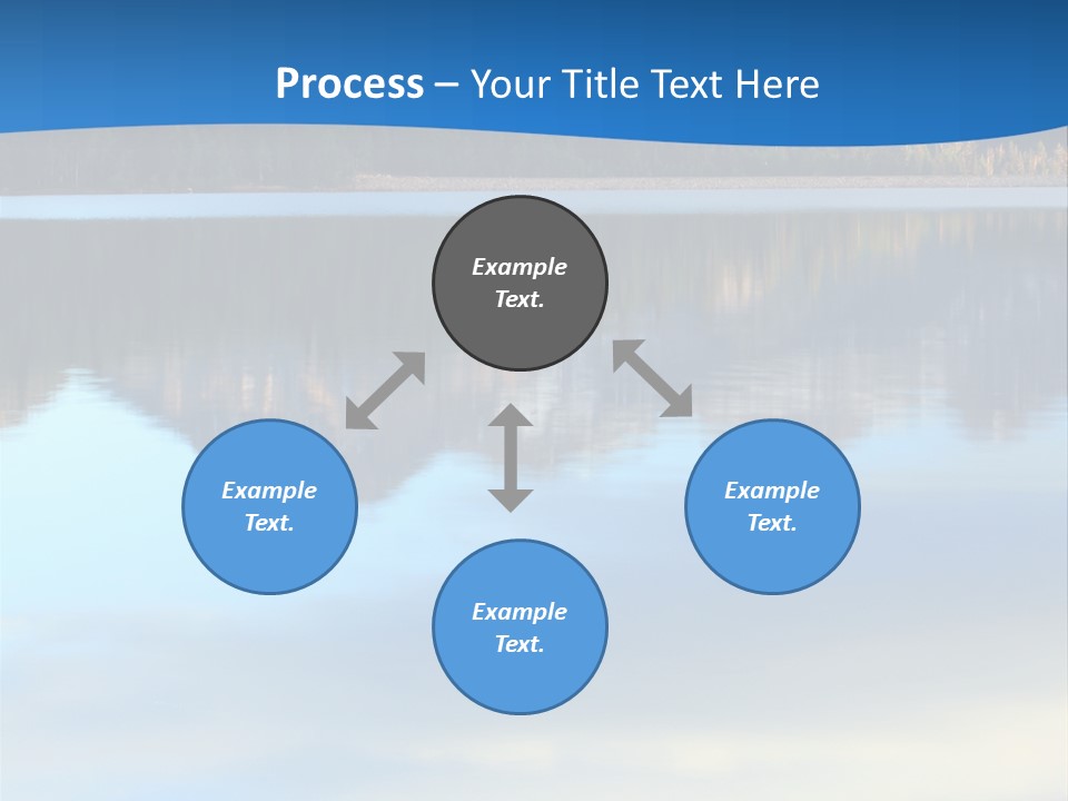 Pines Conifer Serene PowerPoint Template