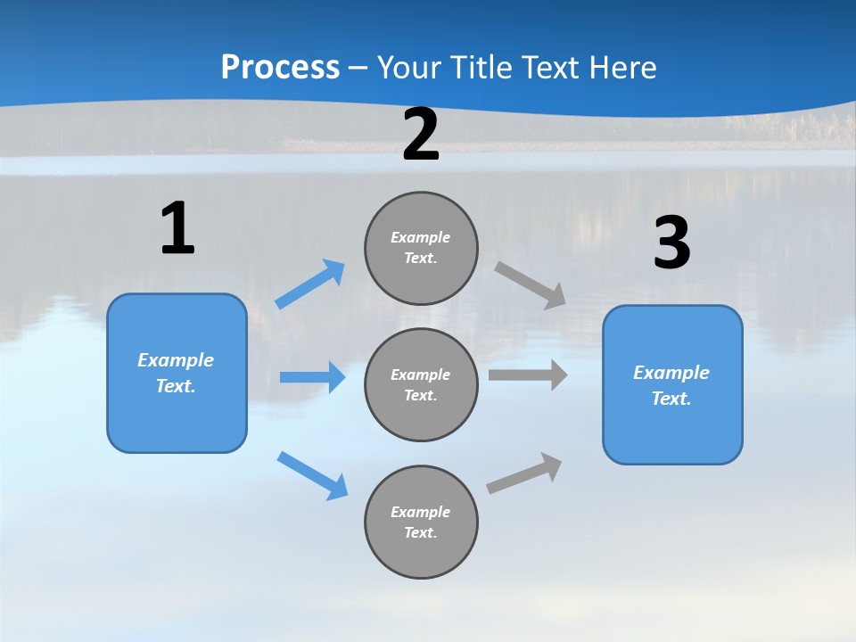 Pines Conifer Serene PowerPoint Template