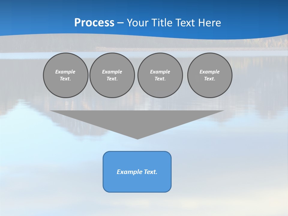 Pines Conifer Serene PowerPoint Template