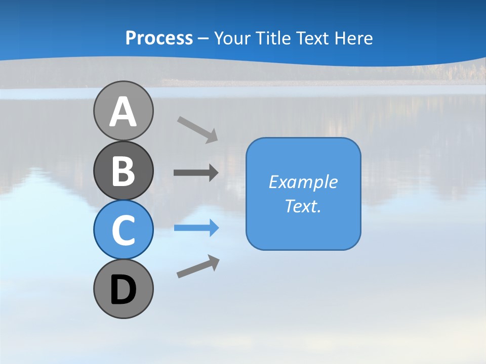 Pines Conifer Serene PowerPoint Template