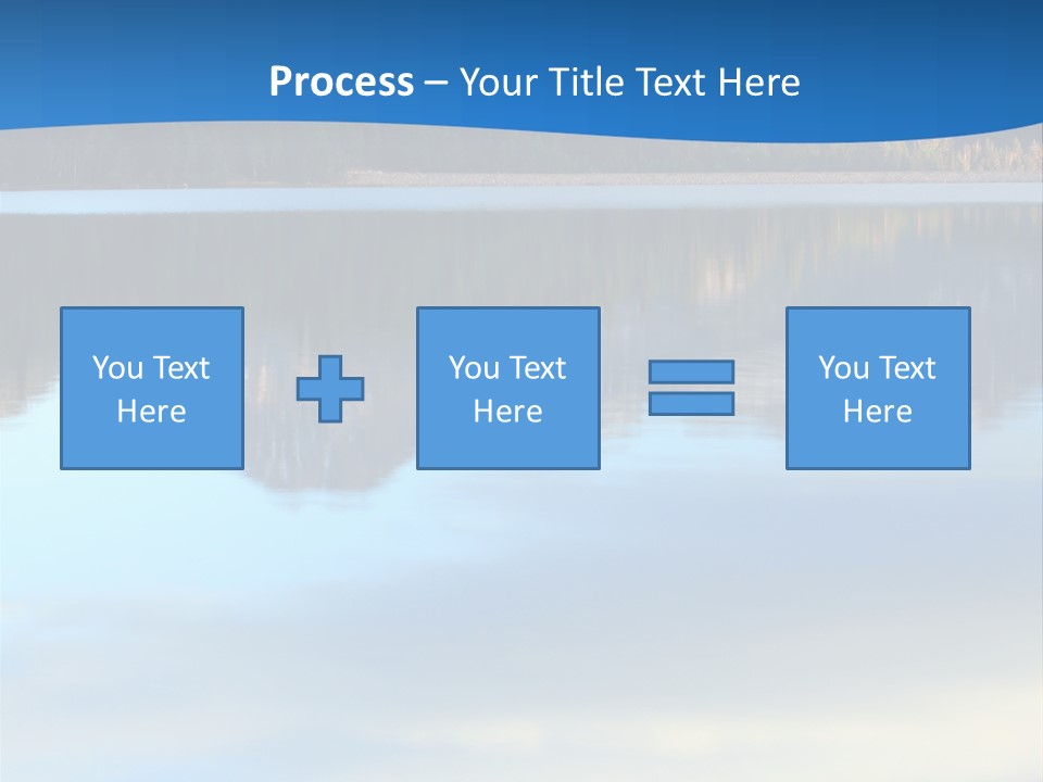 Pines Conifer Serene PowerPoint Template