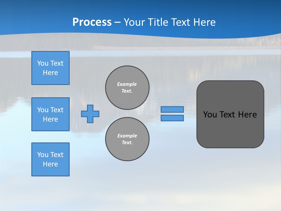 Pines Conifer Serene PowerPoint Template