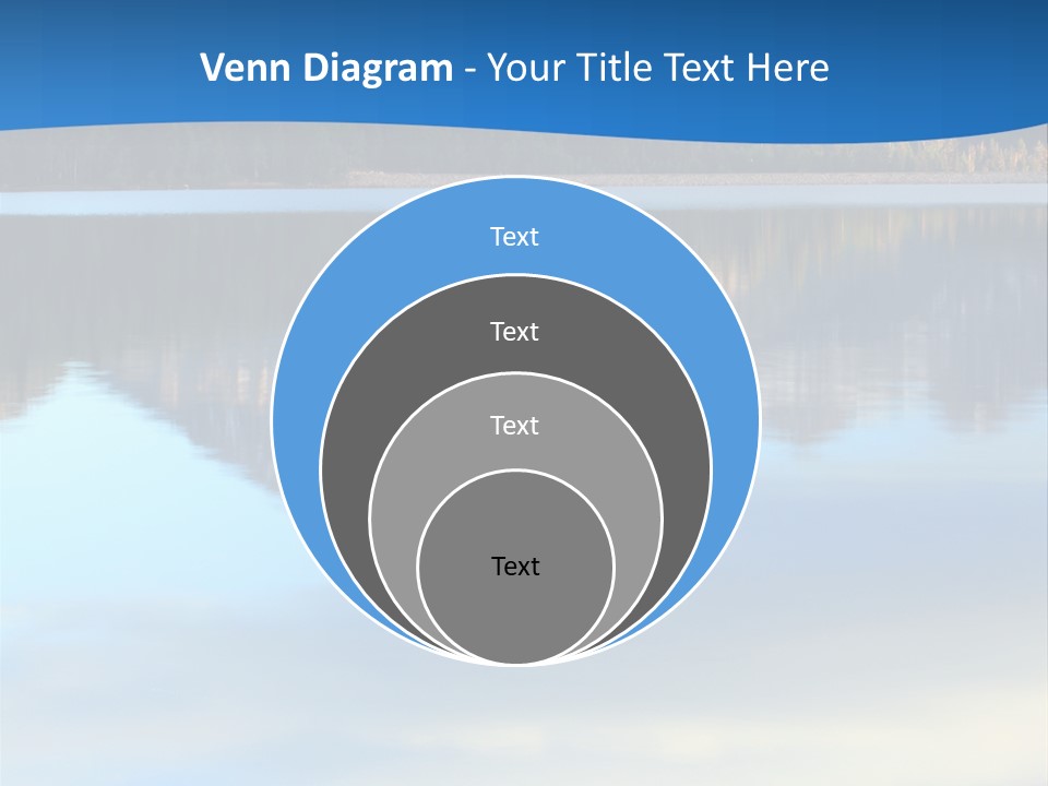 Pines Conifer Serene PowerPoint Template