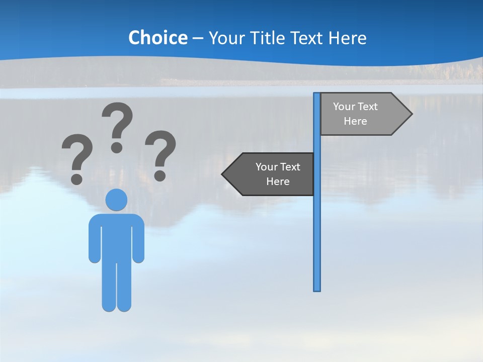 Pines Conifer Serene PowerPoint Template