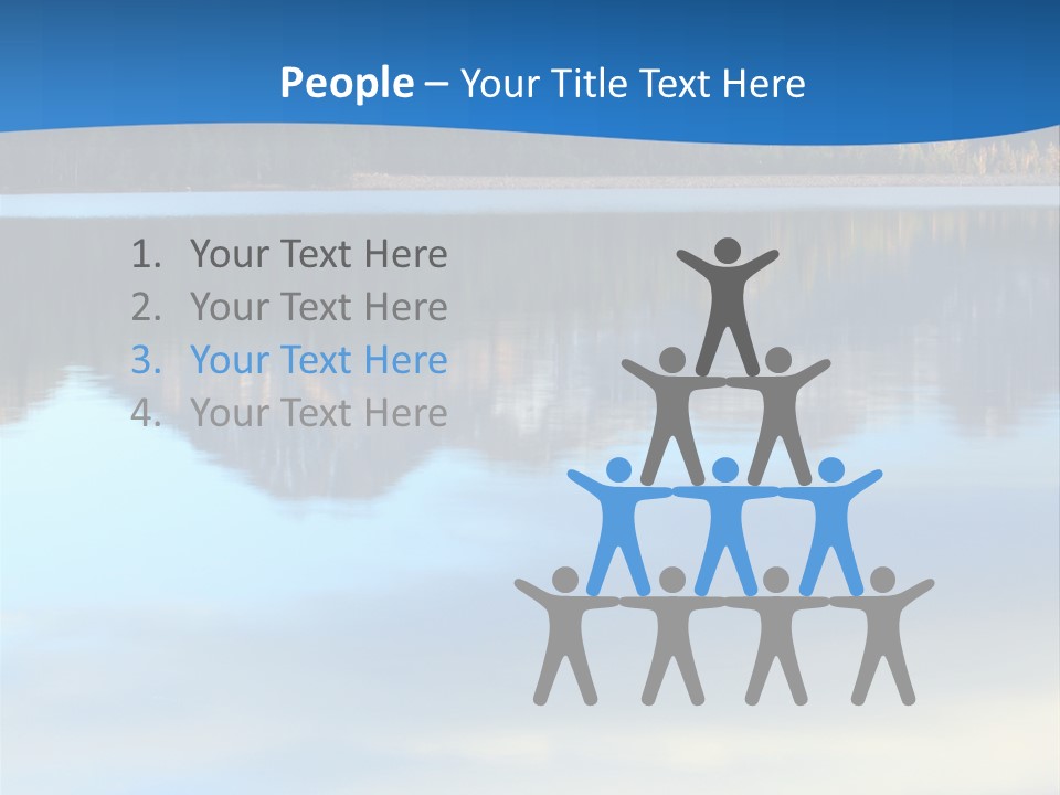 Pines Conifer Serene PowerPoint Template