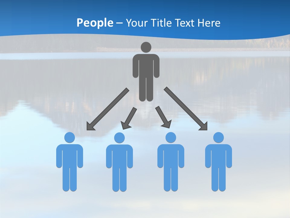 Pines Conifer Serene PowerPoint Template