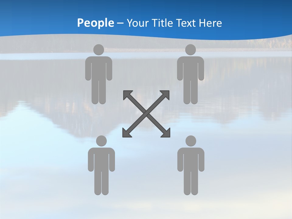 Pines Conifer Serene PowerPoint Template