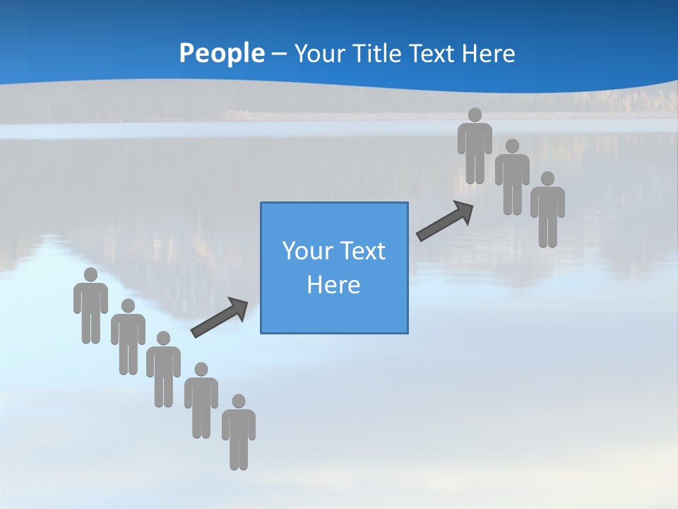 Pines Conifer Serene PowerPoint Template