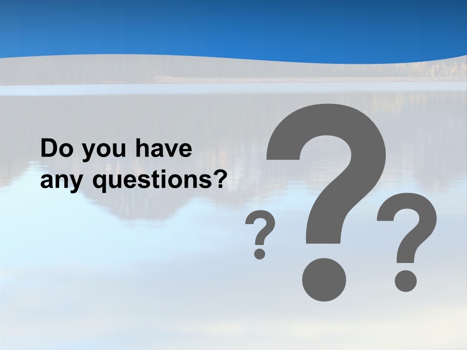 Pines Conifer Serene PowerPoint Template