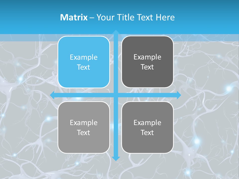 Medical Biology Neural PowerPoint Template