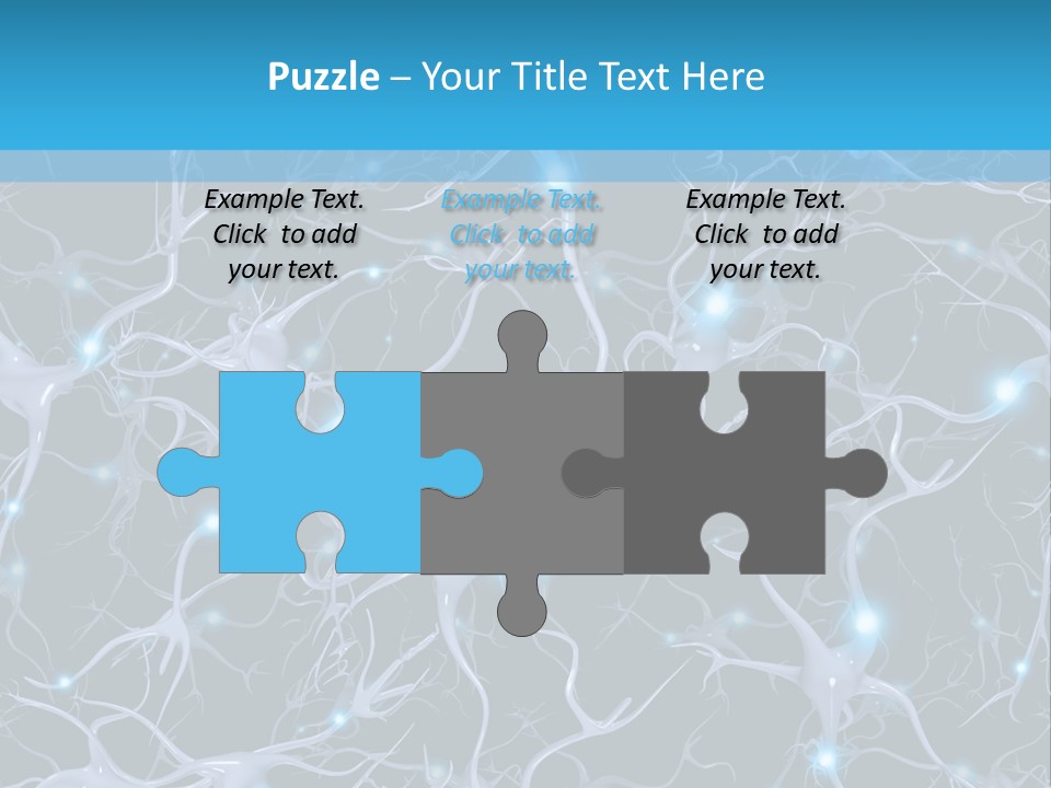 Medical Biology Neural PowerPoint Template