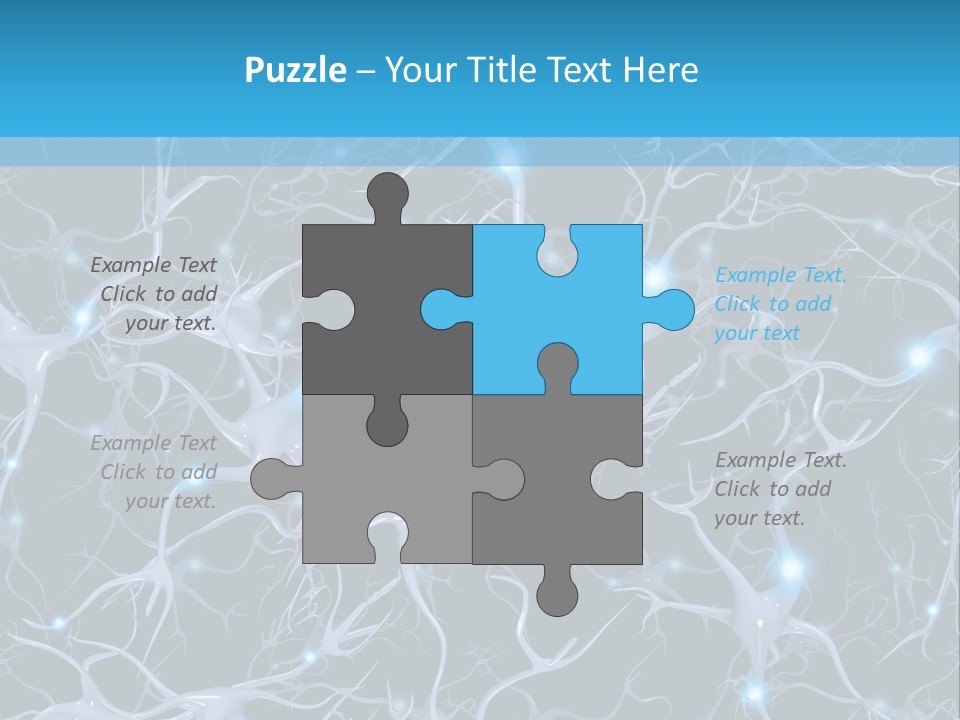 Medical Biology Neural PowerPoint Template