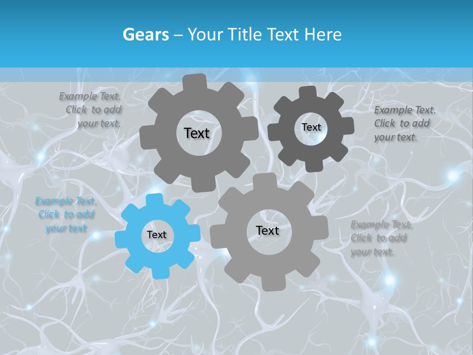 Medical Biology Neural PowerPoint Template