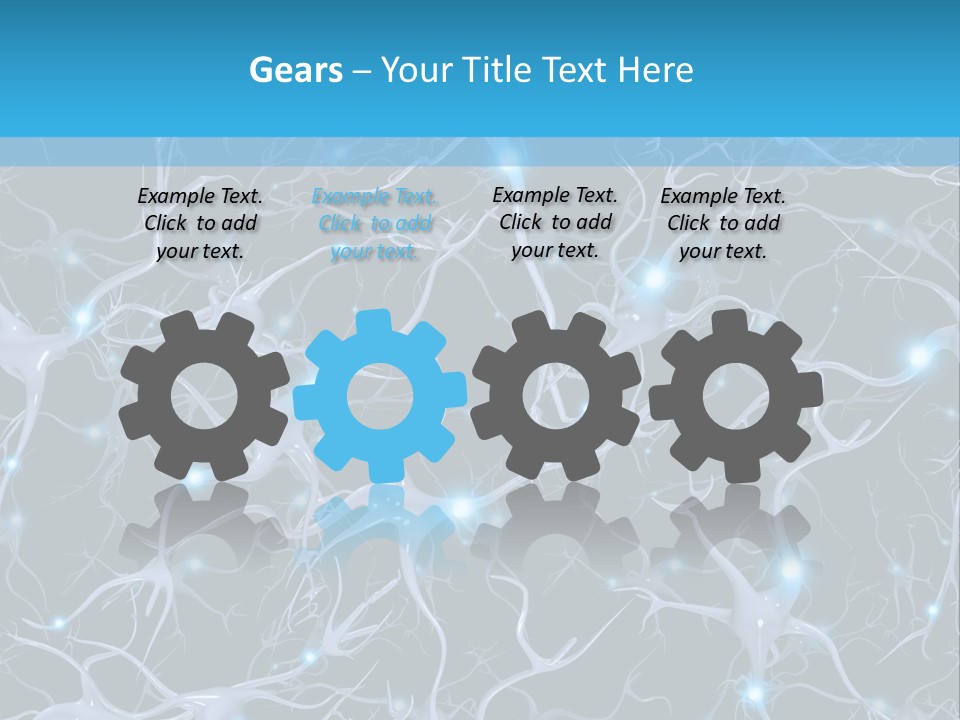 Medical Biology Neural PowerPoint Template