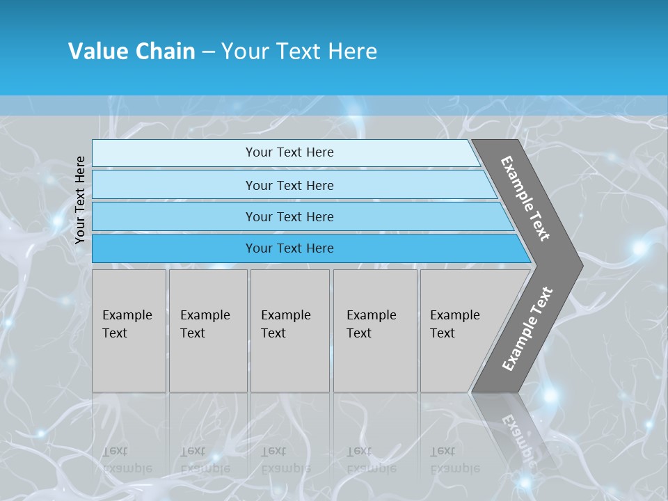 Medical Biology Neural PowerPoint Template