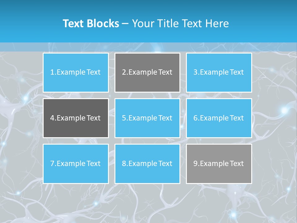 Medical Biology Neural PowerPoint Template