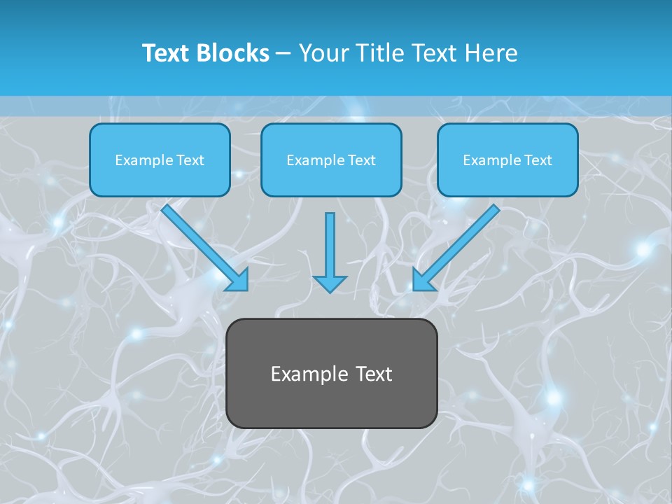 Medical Biology Neural PowerPoint Template