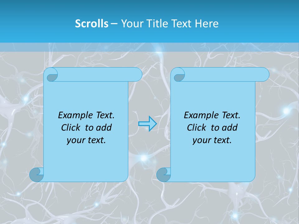 Medical Biology Neural PowerPoint Template