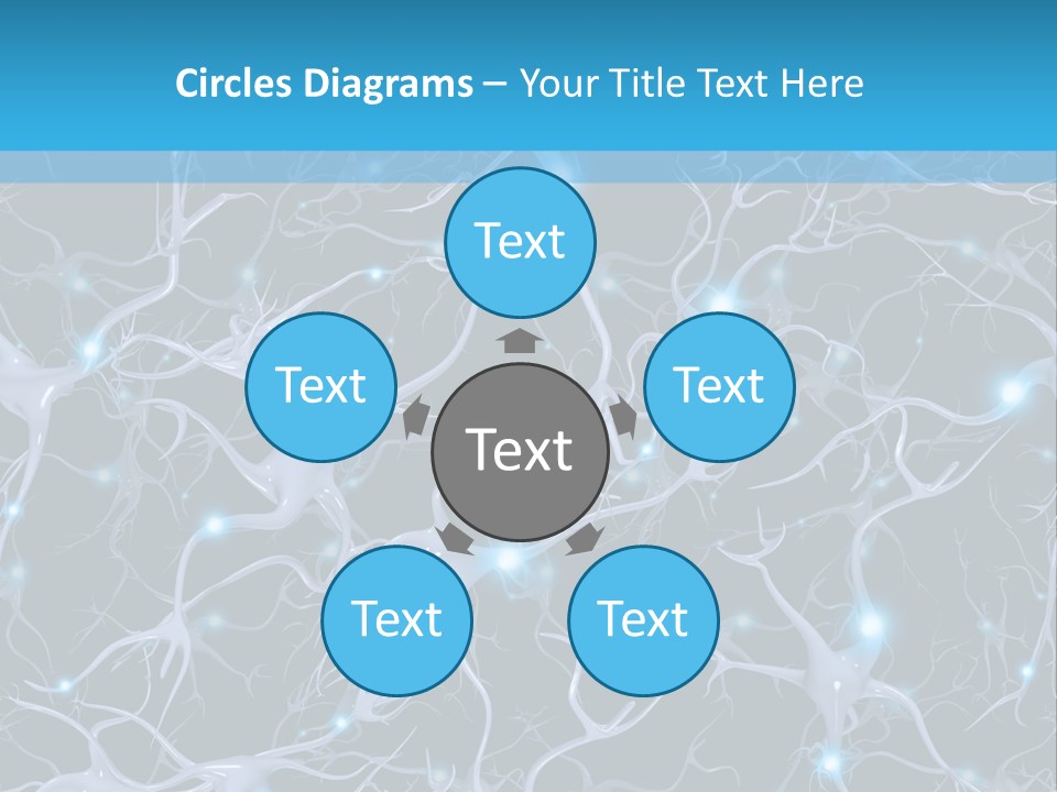 Medical Biology Neural PowerPoint Template