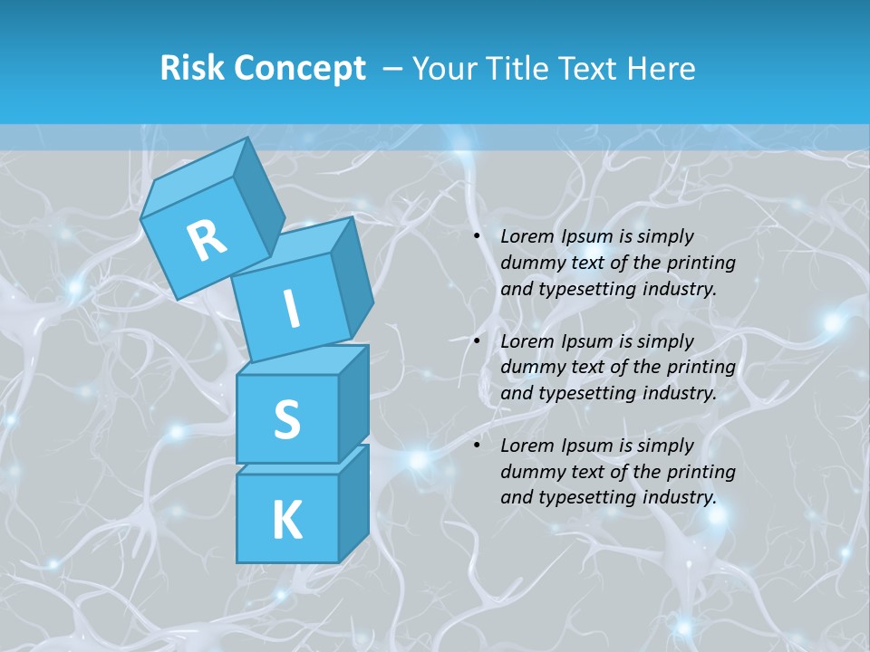 Medical Biology Neural PowerPoint Template