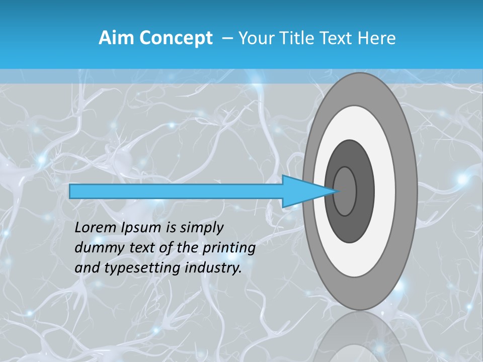 Medical Biology Neural PowerPoint Template