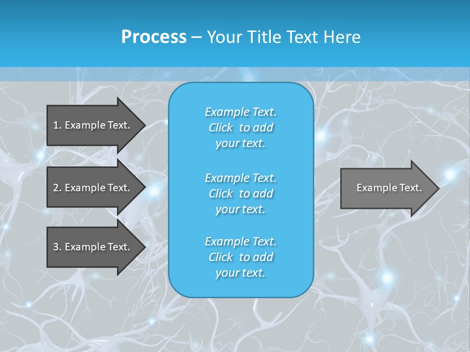 Medical Biology Neural PowerPoint Template