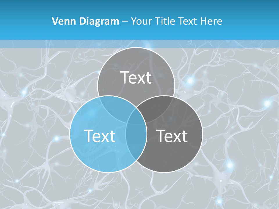 Medical Biology Neural PowerPoint Template