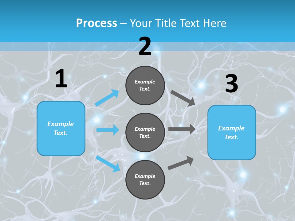 Medical Biology Neural PowerPoint Template