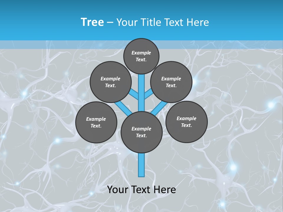 Medical Biology Neural PowerPoint Template